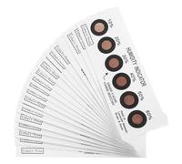 COLLBATH 20Pcs Moisture Indication Cards Blue to Pink Color Change Paper Humidity Test Supply for PCB Packaging, Portable Household Moisture Testing Tools and Universal Detection