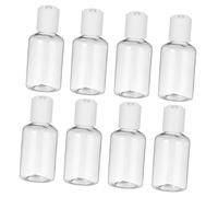 COLLBATH 20PCS Plastic Cosmetic Dispensers Leak Travel Lotion Containers Portable Makeup Bottles Lightweight Pet Material for Toiletries Bathroom Use Random Color