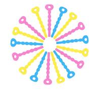 COLLBATH 24pcs Medium Sponge Hair Rollers DIY Styling Tool No Heat Curlers for Wavy Fluffy Curls Easy to Use Hairdressing for Birthday and Festival Presents