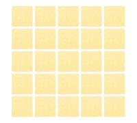 COLLBATH 25pcs Solder Tin Cleaning Sponges for Soldering Tips High Temperature Resistant Welding Sponges Thickness 6mm After Soaking