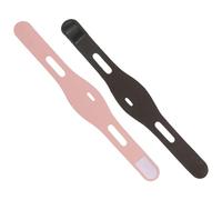 COLLBATH 2Pcs Adjustable Chin Strap Breathable Elastic Design with Support for Men and Women Washable Snoring Prevention Aid for Comfortable Sleep