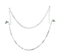 COLLBATH 2pcs Adjustable Face Chain Jewelry Set with Tassel Earrings for Women and Skin Friendly Forehead Chain with Dynamic Fringe Stylish Masquerade Accessory for Parties and Daily Wear