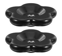 COLLBATH 2pcs Bakelite Valve Handwheel 6x6x70mm with Metal Insert, Square Stem Faucet Handle Replacement for Outdoor Hose Valve and Garden Spigot Repair