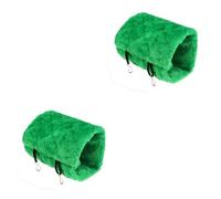 COLLBATH 2pcs Bird Hammock Plush Hammock Animal Cave Happy Hut Hideaway Guinea Pig Liners Easy Portable Design