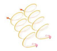 COLLBATH 2Pcs Cat Tunnel Interactive Kicking for Cats Shaped Fun for Kittens Engaging Scratching and Biting Accessories for Indoor Play for Pet Entertainment