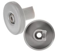 COLLBATH 2pcs Dishwasher Lower Rack Wheel Repair Kit Replacement Rollers for Easy Install Lightweight Enhanced Stability for Kitchen Appliances