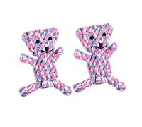 COLLBATH 2pcs Dog Bite Large Dog Chew Bulk Dog Tug Dogs Small Dog Pet Dog Toothpaste Rope Bear Dog Soft Dog Puppies Medium Leash Chewers Cotton Rope