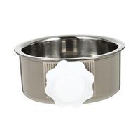 COLLBATH 2pcs Dog Feeding Bowl Single Raised Bowl Pet Feeder Dog for Crate Spaniel Small Size Pet Supplies