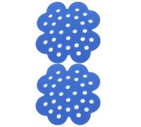COLLBATH 2pcs Floating Bee Watering Station for Garden Balcony, Plastic Butterfly Water Feeder with Grip Holes, Detachable Pollinator Support Pad