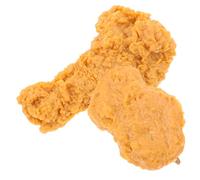 COLLBATH 2pcs Fried Chicken Hairpins Hair Clips Women Cute Funny Hair Accessories for Girls