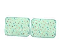 COLLBATH 2pcs Gel Cooling Mat for Dogs Large Pet Cooling Bed Summer Dog Sleep Mat Portable