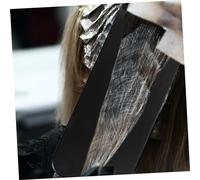 COLLBATH 2pcs Highlight Comb Mask Tint Board with Teeth Hair Styling Tools Highlights Dye Salon Hairdressing Styling Tools Professional Hair Color Hairdressing Pick Color Board Black