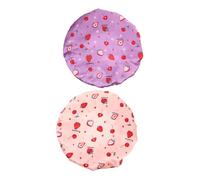 COLLBATH 2pcs Increase Waterproof Shower Cap Waterproof Shower Caps Tomorrow