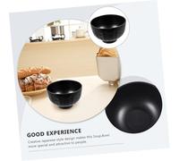 COLLBATH 2pcs Japanese Style Small Soup Bowls Shell Design Lightweight Miso Soup Containers for Appetizers Rice Clam Traditional Serving