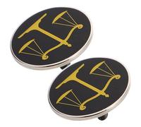 COLLBATH 2pcs Justice Scale Lapel Pin for Lawyers and Judges Brooch Symbolizing Fairness and Integrity Professional Lawyer and Law Student Graduation