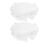 COLLBATH 2pcs Lace Maid Hat Old Lady Costume Dress up Headscarf ' Costumes White Bonnet The Outfit Hats Outfit Maid Headband Women's Head Scarf Bandana Hair Scarf Polyester