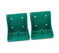 COLLBATH 2pcs Large Livestock Salt Brick Box Mounting Bracket Professional Salt Blocks Holder for Sheep Goats and Horses for Farm Animal Nutrition