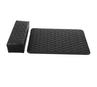 COLLBATH 2pcs Leather Manicure Hand Rest Cushion Non Slip Wrist Support Pads for Nail Art Salon Nail Tech and Home Use Protective Arm Pillow for Steady and Varnish Application