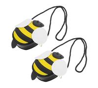 COLLBATH 2pcs Little Bee Flower Shoulder Bag Girls Crossbody Bag Boys and Girls Storage Pouch for