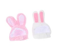 COLLBATH 2pcs Lovely Pet Hat for Small Medium-sized Dogs Cats Fashionable Attractive for Portraits Events Random Style
