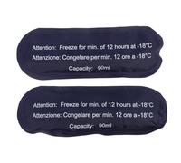 COLLBATH 2PCS Medical Grade Reusable Ice Packs for Insulin Cooler Travel Case Mini Cold Compress for Medication Storage Compact Gel Bags for Portable Medication Cool Bags