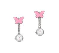 COLLBATH 2pcs Metal Nurse Watch Brooch Fashionable Nurse Pin Medical Watch for Doctors Water-Resistant Accessory