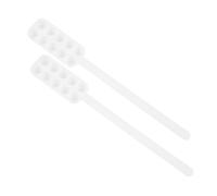 COLLBATH 2pcs Mini Pill Scoop with Plastic Measuring Spoon for Precise Nutritional Pet and Medicine Dose Measurement Wide Tiny Gram Scoop for Capsules and Beads
