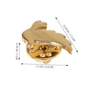 COLLBATH 2pcs Peace Dove Brooch Pins for Charity Events Alloy Lapel Pins with Minimalist Bird Design Symbol of Justice and Peace Metal Enamel Accessories for Women Fashion and Social