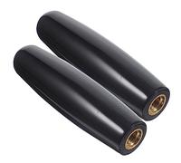 COLLBATH 2pcs Plastic Beer Tap Handles Replacement for Keg Tap and Soda Maker, Practical Black Handles Suitable for Personal Kegerators and Bars, Sturdy Beer Accessories