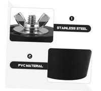 COLLBATH 2pcs Pool Winterizing Plugs PVC Steel Expansion Threaded Freeze Plugs for Above Ground Pools Replacement Strainer Hole and Easy to Install