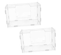 COLLBATH 2pcs Rabbit Hay Feeder Sturdy Grass Holder for Chinchilla and Guinea Pig Easy Clean and Space-saving Pet Feeding Rack