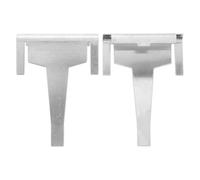 COLLBATH 2Pcs Refrigerator Evaporator Drain Clip: Fridge Defrost Drain Clip Clamp Retainer Compatible with DA61-06796A - Fix Ice Buildup & Frozening Line Problem