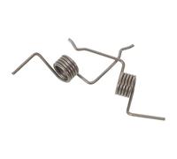 COLLBATH 2pcs Replacement Refrigerator Door Spring Stainless Steel Silver High-tension Material for Refrigerator Door Hinge Tight Sealing Precision Kitchen Electronics