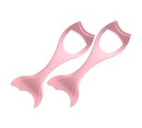 COLLBATH 2pcs Reusable Eyeliner Aids Tools Women Makeup Tool Eyelash Makeup Aids Compact Eyelash for Eye Assistant