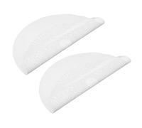 COLLBATH 2pcs Reusable Silicone Dehydrator Sheets Round Non-stick Fruit Dryer Mats for Meat Vegetables and Baking Food-grade Silicone Mats Compatible with Various Dehydrators