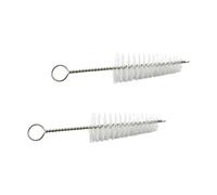 COLLBATH 2pcs Saxophone Cleaning Brush Set Nylon Protector Brush for Alto Tenor and Mezzo Sax Mouthpiece Sound Hole Cleaner for Wind Instrument Maintenance