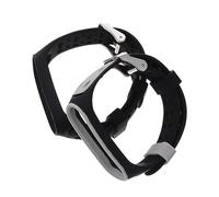 COLLBATH 2pcs Silicone Watchband Replacement for Dual Color Sport Wristbands with Double Buckle Strap for Men Women Comfortable Accessory for Smartwatch