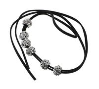 COLLBATH 2Pcs Skull Bead Braid Hair Rings Alloy DIY Hair Accessories for Ponytail Holder for Women