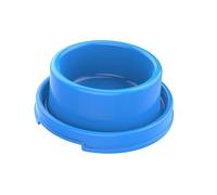 COLLBATH 2pcs Slow Feeding Dog Bowl Raised Cat Feeder Round Pet Feeding Bowl Pp Material Pet Supplies Random Color