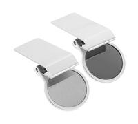COLLBATH 2pcs Stainless Steel Round Money Clip for Men Women Wallet Credit Card Holders for Front Pocket Use As Stainless Steel Bill Clip