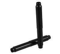 COLLBATH 2pcs Stainless Steel Toilet Paper Roller Rod Adjustable Spring-loaded Replacement for Tissue Holders Telescopic Design Fits Various Roll Easy Installation Without Tools