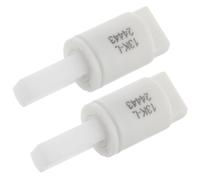 COLLBATH 2pcs Toilet Seat Damper Buffer Silent Operation Plastic Damper Connector Prevents Damage Ensures Smooth Descent