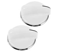 COLLBATH 2Pcs Washer Timer Control Knobs for Dryer Easy to Install Replacement Knobs Compatible with Various Washing Machines Enhance Laundry Area Aesthetics
