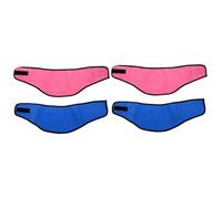 COLLBATH 2sets Pet Ice Towel Cooling Collar for Dogs Dog Cooling Scarf Summer Pet Cooler Hot Weather Wrap 2pcs*2