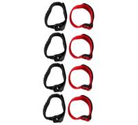 COLLBATH 2sets Rooster Neck Belt Poultry Crowing Collar Chicken Coop Accessories 4pcs*2
