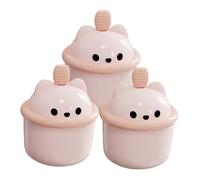 COLLBATH 3 pcs Portable Face Wash Foam Maker Cups Lightweight Facial Cleanser Bubble Tool for Travel Home Use Material Easy Operation and Cleaning