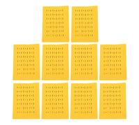 COLLBATH 300pcs Yellow Pet Memorial Paper Traditional Ancestor Worship Paper for Pet Farewell Rituals Durable Quality for Ceremonial Use Easy to Carry for Indoor and Outdoor Memorials
