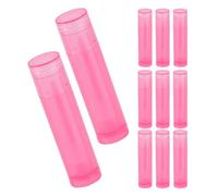 COLLBATH 30pcs G Pink Lip Gloss Tubes Refillable and Lightweight Pe Lip Balm Containers for Packaging Travel-Friendly and Stylish Cosmetic Tubes