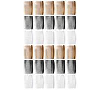 COLLBATH 30pcs Hairdressing Comb Plastic Small Combs Tooth Hair Accessories for Side Part Updo Hair Styling Accessories Parting for Wedding Party Hairstyles