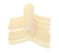 COLLBATH 30pcs Pet Clothes Hanger Dog Clothing Rack Small Dry Rack for Home Plastic Garment Hanger